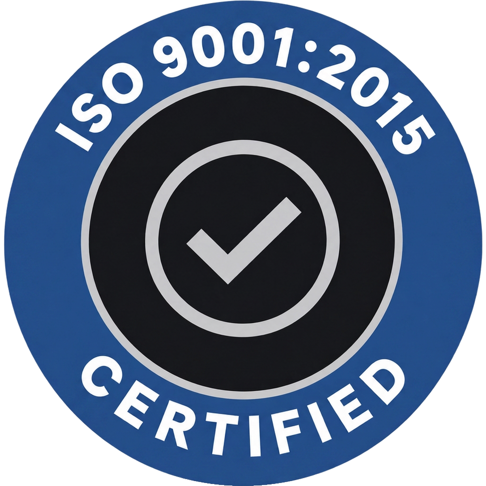 ISO 9001:2015 Certified